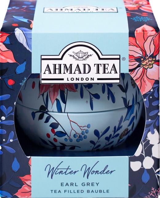 【英式优雅漫生活-圣诞限定】英国亚曼茶 冬日漫想精选圣诞限定球罐茶 散茶铝罐 25g/罐  三款精选（英式一号茶/英式早餐红茶/伯爵红茶） 商品图4