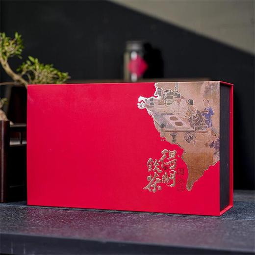 【典雅礼盒 香气独特 口感醇厚】汖茗元 得闲饮茶正山小种礼盒 商品图1