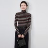 【高货wl】全新升级【铂金会员174/天猫239/差价65】(20452) 洛诗琳秋冬新款简约休闲高领撞色条纹打底针织衫流行上衣 商品缩略图2