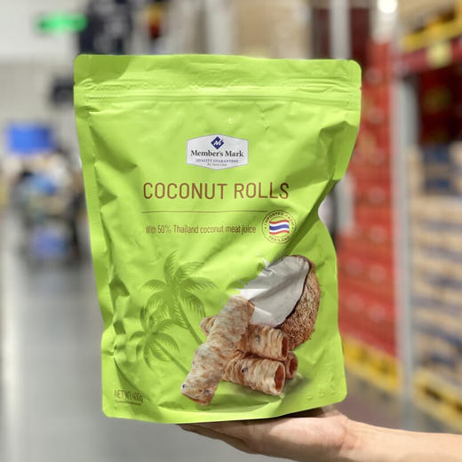 （山姆爆品）泰国进口 椰香脆卷400g 商品图0