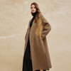 PH960斯尔丽24新款设计感欧味十足大廓形异形袖子羊毛大衣 商品缩略图2