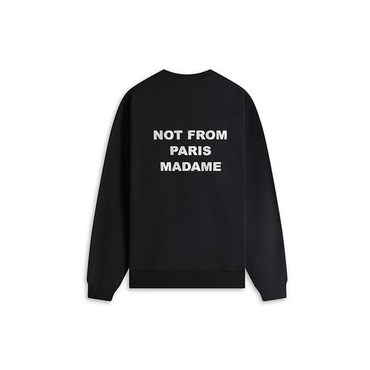 Drole de Monsieur Le Sweatshirt Slogan 经典标语圆领卫衣 商品图4