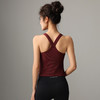 F2023736梵蒂欧（FADDOS）工字背长款瑜伽背心罗纹面料跑步健身撸铁 商品缩略图1