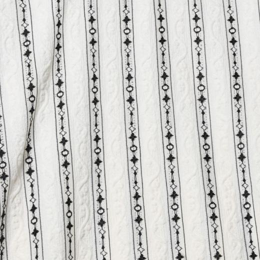 T383新款轻奢链状条纹T恤男女秋季休闲宽松时尚长袖百搭上衣 商品图3