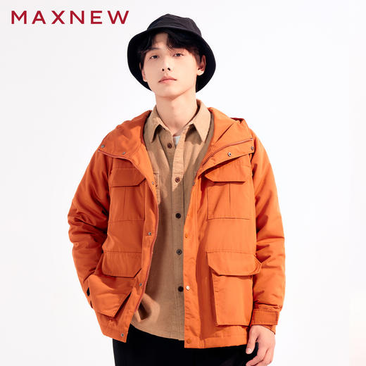 【棉羽】多口袋连帽棉服1N4113602 商品图0