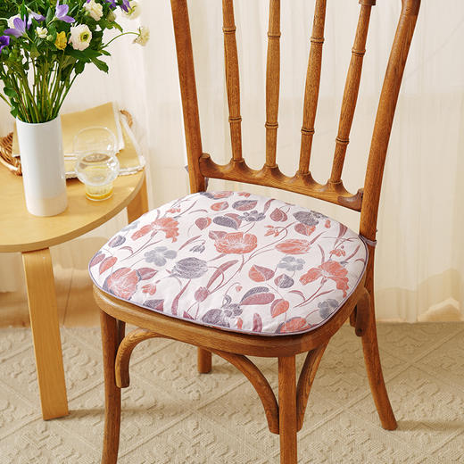 金枝玉叶马蹄型椅垫餐椅垫坐垫加厚座垫轻奢高级感家用四季新中式防滑 商品图0