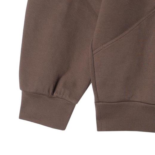 WT73秋冬季新款美式复古压线拉链连帽卫衣宽松潮流简约百搭外套 商品图4