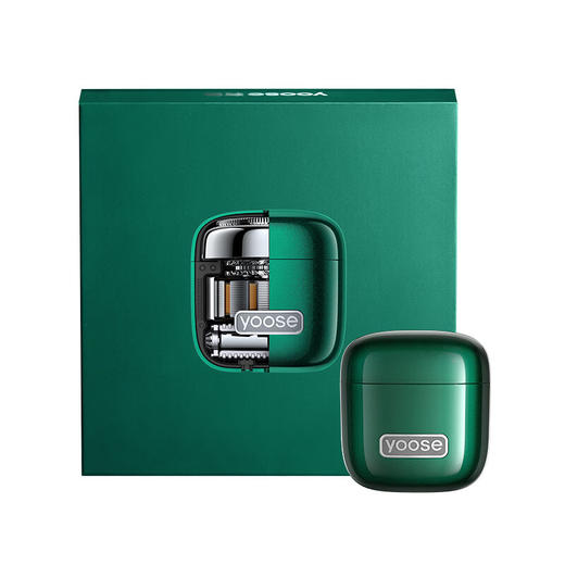 有色（yoose）电动剃须刀便携款鼻毛修剪器刮胡刀二合一 生日礼物情人节送男友老公胡须刀礼盒 D1-T 商品图3