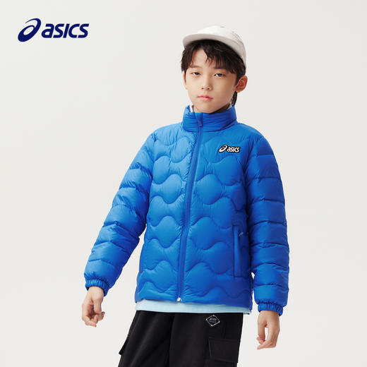 【商场同款】Asics/亚瑟士童装三防短款羽绒服保暖2024年冬季新款 商品图1