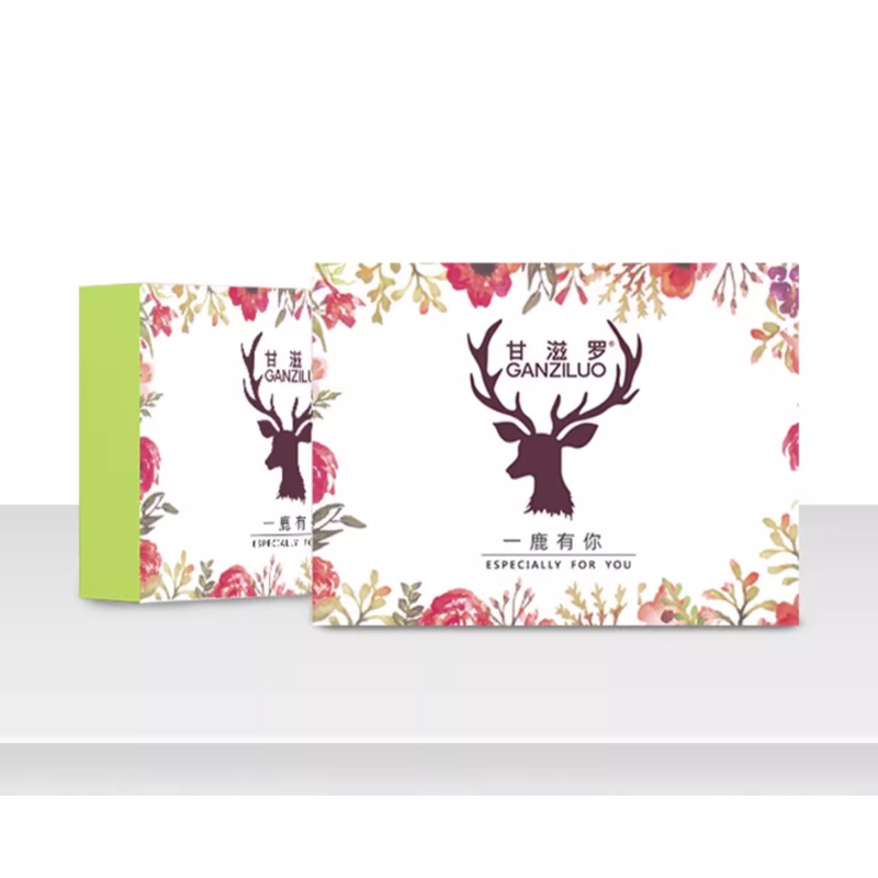 甘滋罗.纯可可脂手工松露形巧克力 一鹿有你（伴手礼盒）