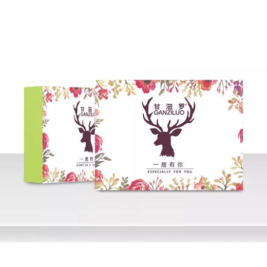 甘滋罗.纯可可脂手工松露形巧克力 一鹿有你（伴手礼盒） 商品图0