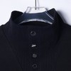 WY833秋冬季新款时尚个性美式纯色按扣立领套头卫衣百搭宽松休闲上衣 商品缩略图1