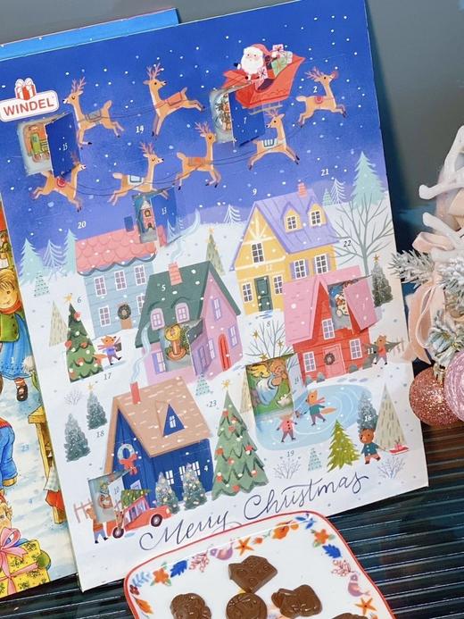 德国进口WINDEL圣诞日历巧克力75g/盒（24颗） 商品图0