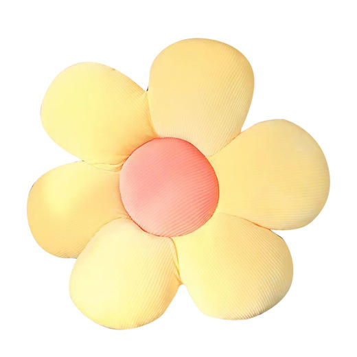 「立体护臀！久坐无烦恼」花瓣形坐垫靠背花朵坐垫花瓣抱枕沙发靠垫飘窗装饰可爱靠枕客厅居家布艺 商品图4