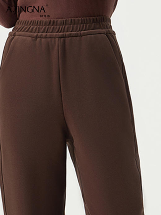 【时尚百搭】阿菁娜冬季新款两色可选科技防风轻暖羽绒热裤F29D210019 商品图4