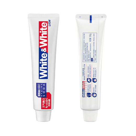 【秒杀】日本狮王LionWHITE&WHITE葡萄柚小苏打元气美白牙膏120g 商品图2