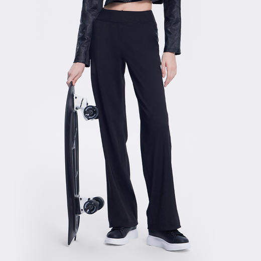 TITIKA ACTIVE 加绒高腰直筒裤秋冬休闲运动裤宽松健身长裤 curve me 11179 商品图1