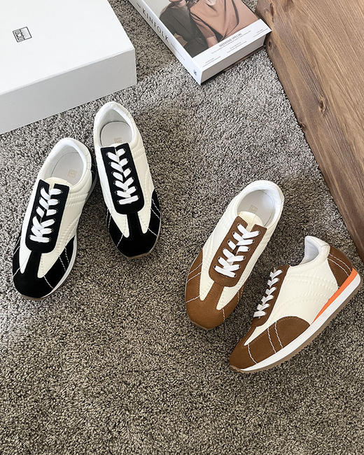 现货 THS 12.2-无 tot家 女士 极柔软内里毛巾肌理阿甘鞋 柔软德训鞋2色 BZ1227 商品图2