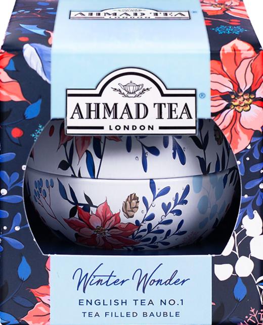 【英式优雅漫生活-圣诞限定】英国亚曼茶 冬日漫想精选圣诞限定球罐茶 散茶铝罐 25g/罐  三款精选（英式一号茶/英式早餐红茶/伯爵红茶） 商品图6