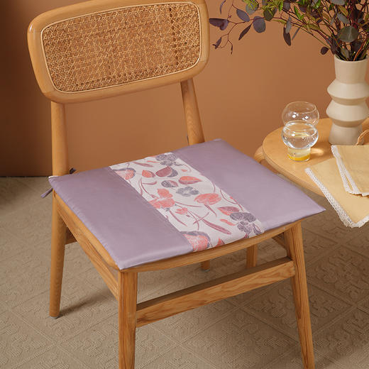 金枝玉叶系列椅垫餐椅垫坐垫加厚座垫轻奢高级感家用四季新中式防滑 商品图5
