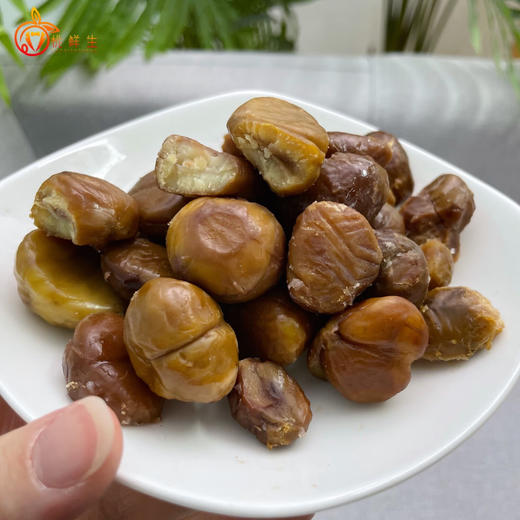 桃鲜生油栗仁即食板栗仁500g独立包装粉糯香甜办公室健康休闲零食小吃 桃鲜生油栗仁500g*2包装 商品图1