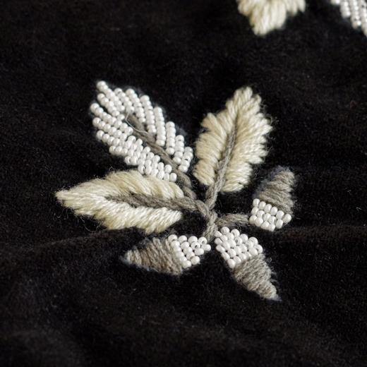 KHADI&CO 天鹅绒刺绣束口袋(ACORN Cotton Velvet Bag)2色可选 商品图4