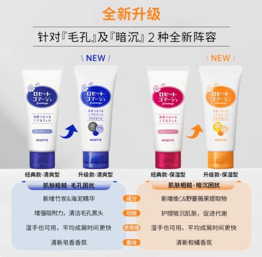 【跨境】ROSETTE露姬婷去角质面部洗面奶蓝色款偏油性肌肤120g 商品图1