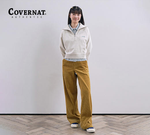 Covernat2023秋季新品女士灯芯绒长裤CO2303PT61 商品图1