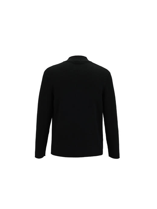 callisto高智系列黑色绵羊毛针织衫 商品图1