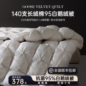 【春上】错位扭花工艺匈牙利白鹅绒被子五星级酒店百分百羽绒被芯家用夏被暖冬被不跑绒不钻绒
