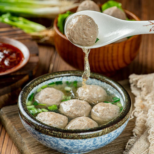 喜辉三星款爆汁潮汕正宗牛肉丸牛筋丸200g*5袋肉丸食材火锅丸料2斤装 牛肉丸200g*3袋牛筋丸200g*2袋 商品图6
