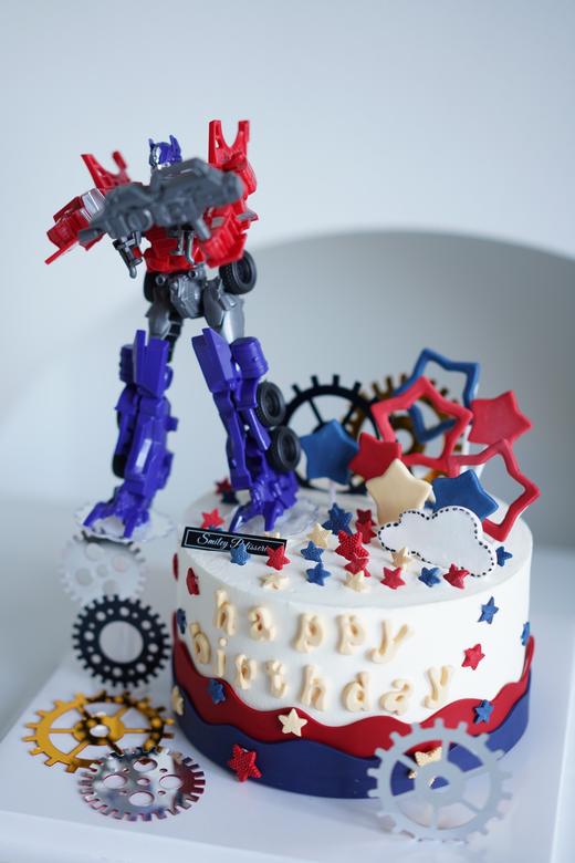 主题奶油蛋糕 | 鲜果原味奶油 - 变形金钢 商品图2