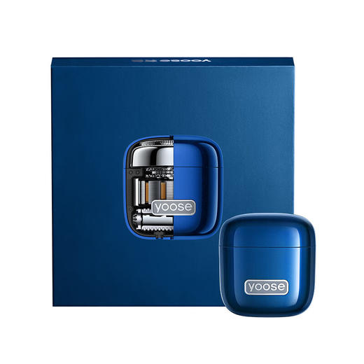 有色（yoose）电动剃须刀便携款鼻毛修剪器刮胡刀二合一 生日礼物情人节送男友老公胡须刀礼盒 D1-T 商品图6