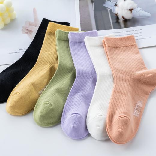 【远梦】女中长筒袜(净色抗菌系列)YM2359 商品图0