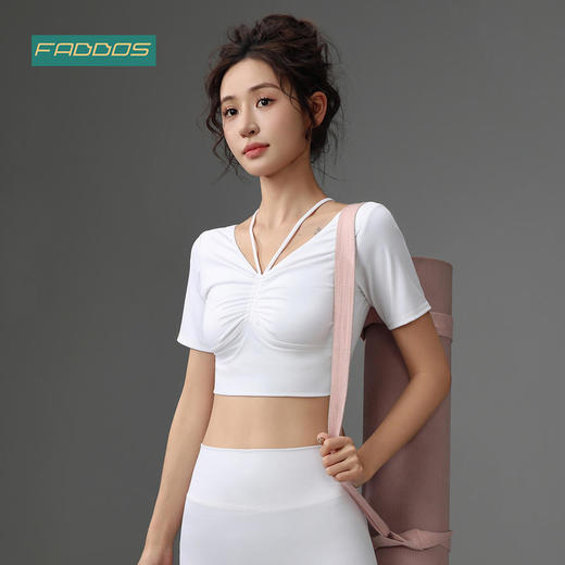 梵蒂欧（FADDOS）专业瑜伽短袖F2023737 商品图1