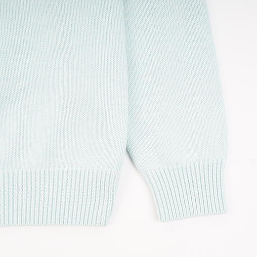 Drole de Monsieur La Maille Vase 花瓶刺绣圆领毛衣 商品图3