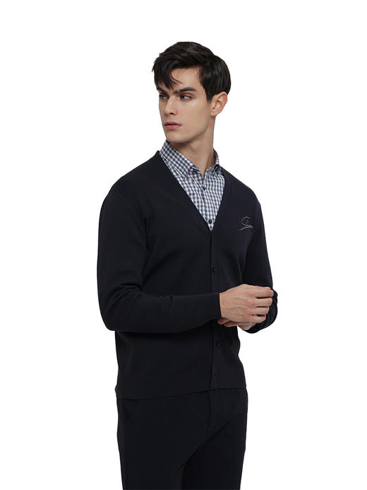 callisto藏青绵羊毛毛衣 商品图3