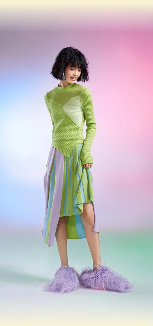 时尚羊绒半裙 商品图2