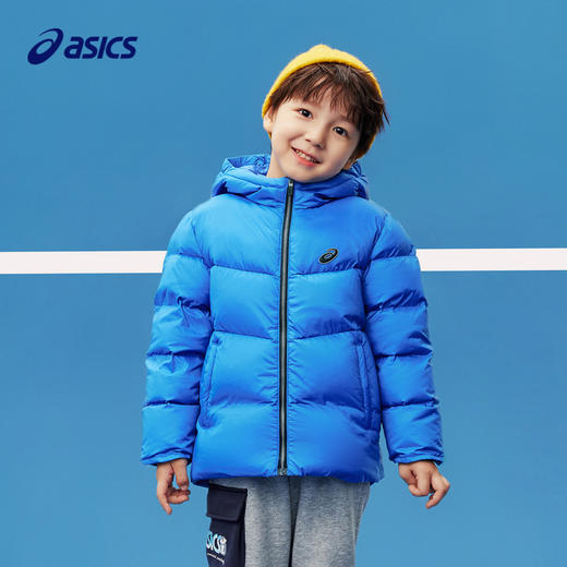 【商场同款】Asics/亚瑟士童装儿童宝宝可爱小耳朵羽绒服冬季新款 商品图0