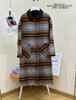 34BAR233229#格子羊绒大衣 商品缩略图0