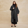 PH960斯尔丽24新款设计感欧味十足大廓形异形袖子羊毛大衣 商品缩略图7