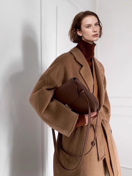 （小眠专属）纯色经典款大衣 B07801【3~7天发货】 商品图1