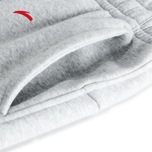 【299任选2件】安踏加绒休闲卫裤男冬季新款潮流百搭针织运动长裤172448301N 商品图1