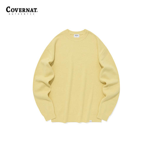 Covernat2023秋冬新品AUTHENTIC LOGO 圆领针织衫CO2303KT20 商品图0