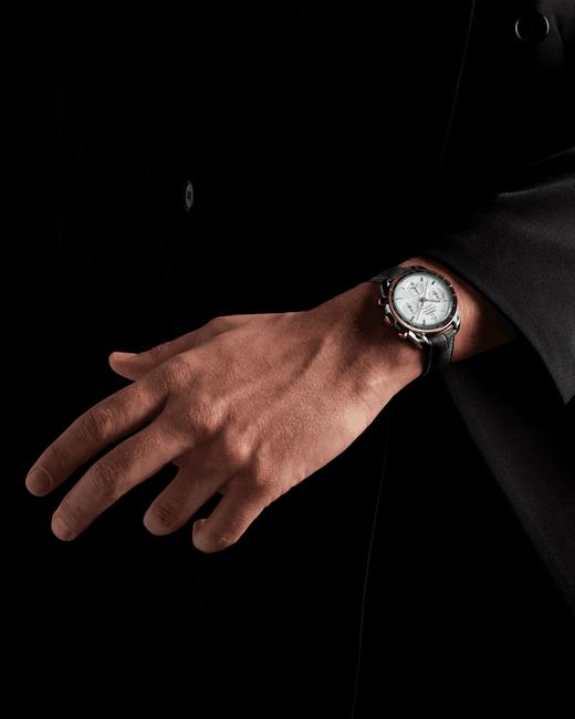 欧米茄超霸系列38毫米腕表 精钢‑黄色18K金表壳 搭配 皮表带 商品图2