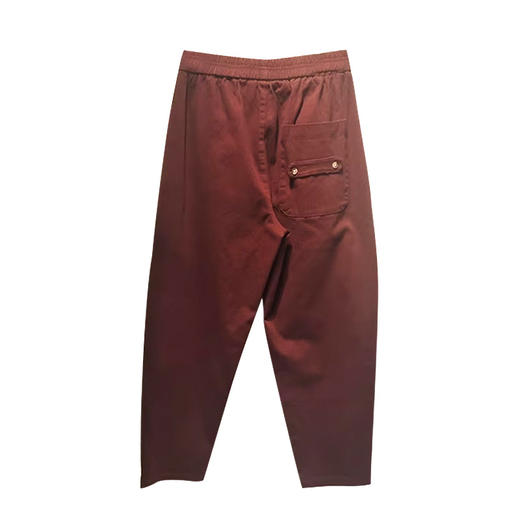 VIVIAN LIU TD2445019秋女装新款斜插兜显瘦松紧休闲长裤 商品图1