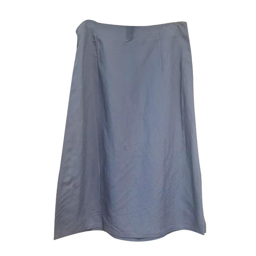 VIVIAN LIU R2424002新款时尚侧拉链前片系带不规则下摆半裙 商品图1