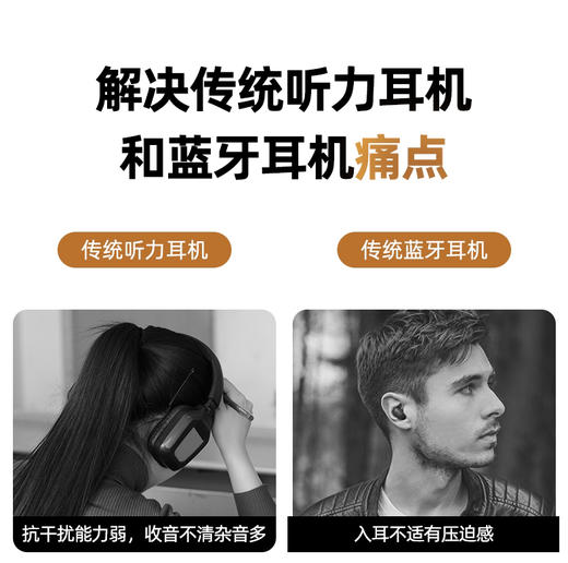 艾本开方式蓝牙听力耳机 商品图7