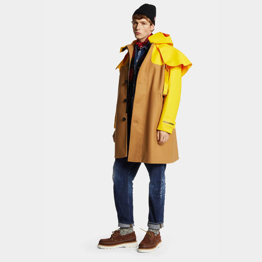 DSQUARED2 男士连帽大衣 混色 S74AA0292 S53003 124 商品图2