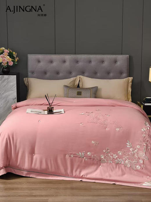 【积分兑换】阿菁娜天然生物纤维蚕丝蛋白纤维蚕丝被F29D627002 商品图2